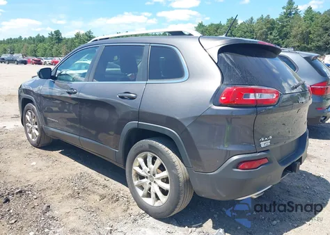 2014 Jeep Cherokee Limited z USA, uszkodzony, nr VIN 1C4PJMDS4EW219031